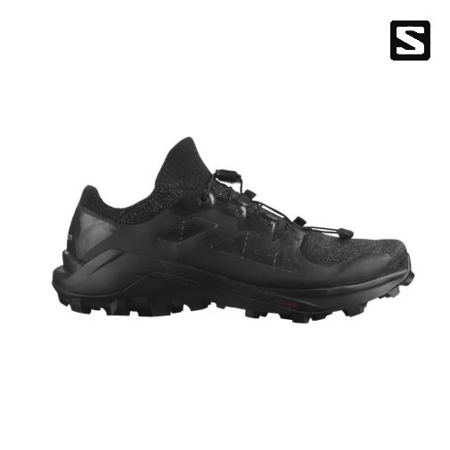 Black Salomon Cross Pro 2 Women's Trail Running Shoes | IE VI8612